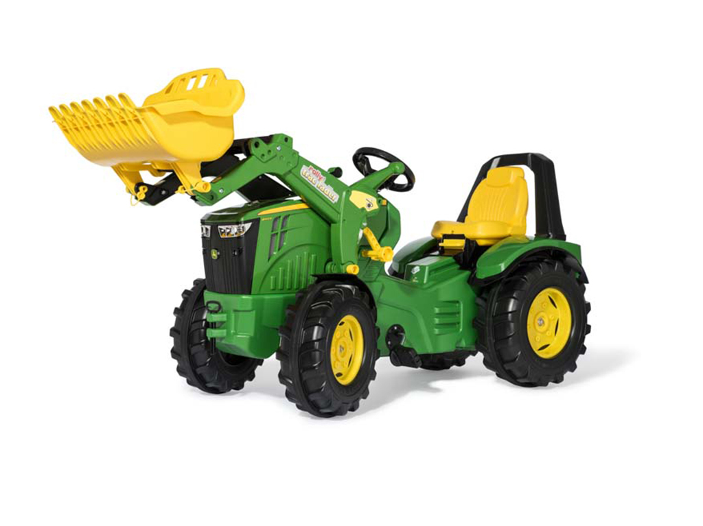 Šliapací traktor X-Trac John Deere - zelený