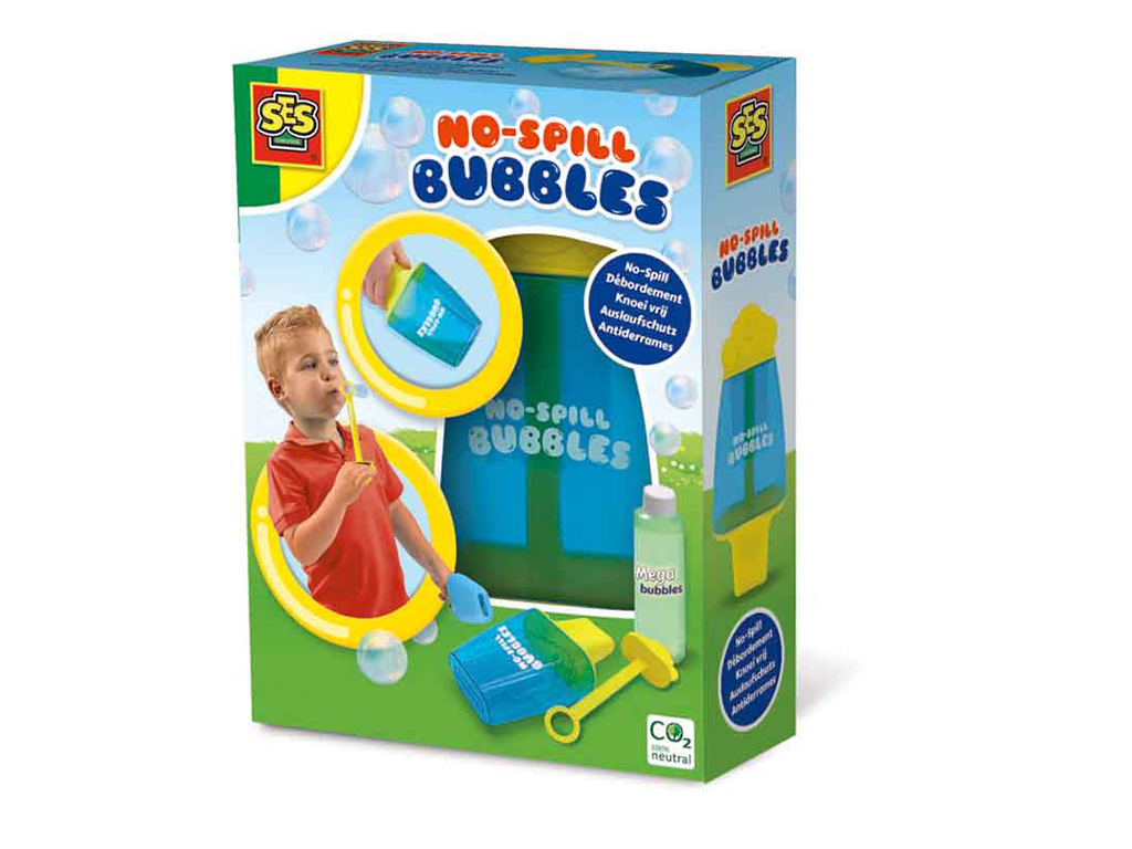 Mega bubliny z nerozlievacej nádoby