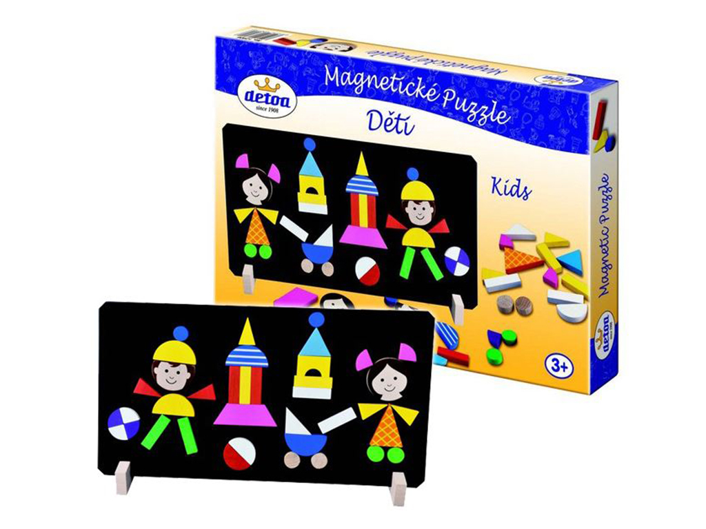 Magnetické puzzle deti