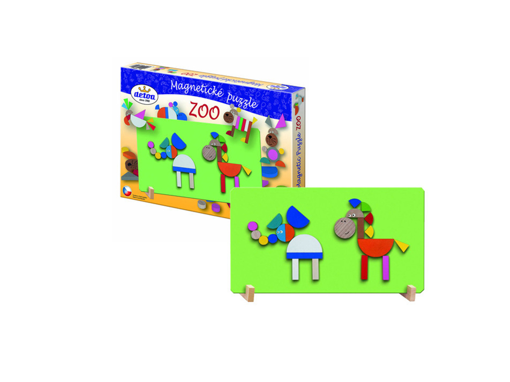 Magnetické puzzle ZOO