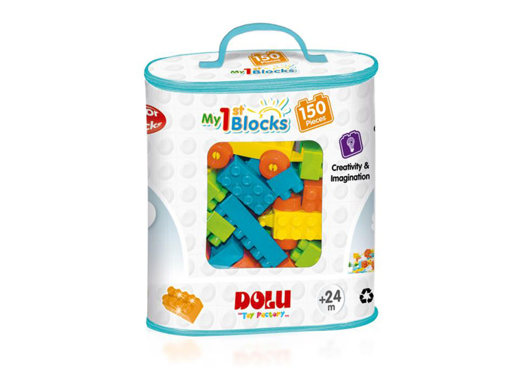 Moje prvé kocky, plastové 150 ks