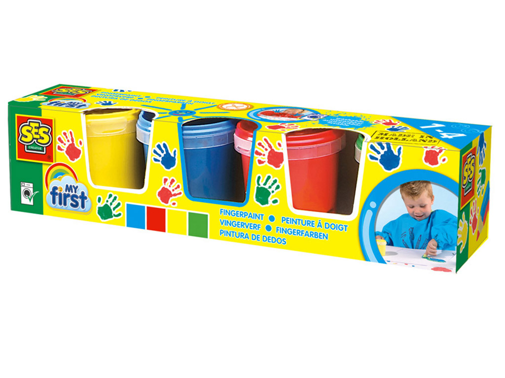 Moje prvé prstové farby 4 x 150 ml