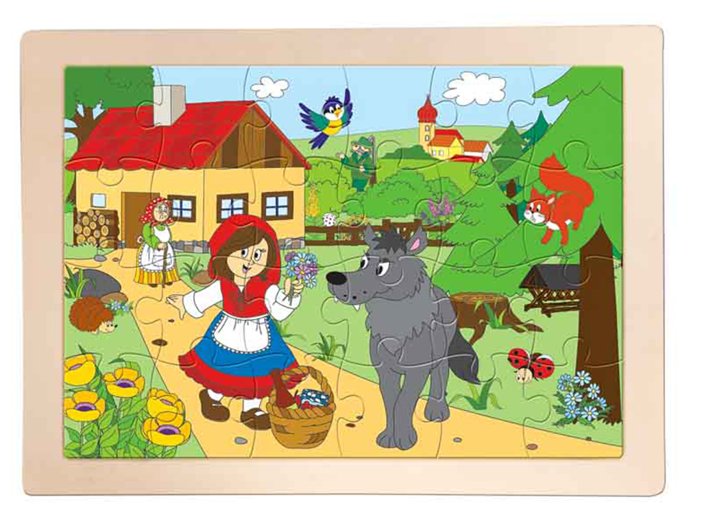 Puzzle Červená čiapočka
