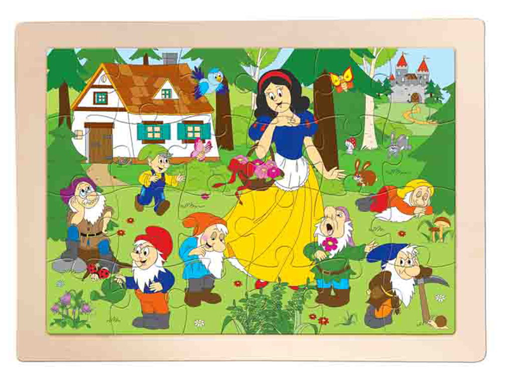 Puzzle Snehulienka