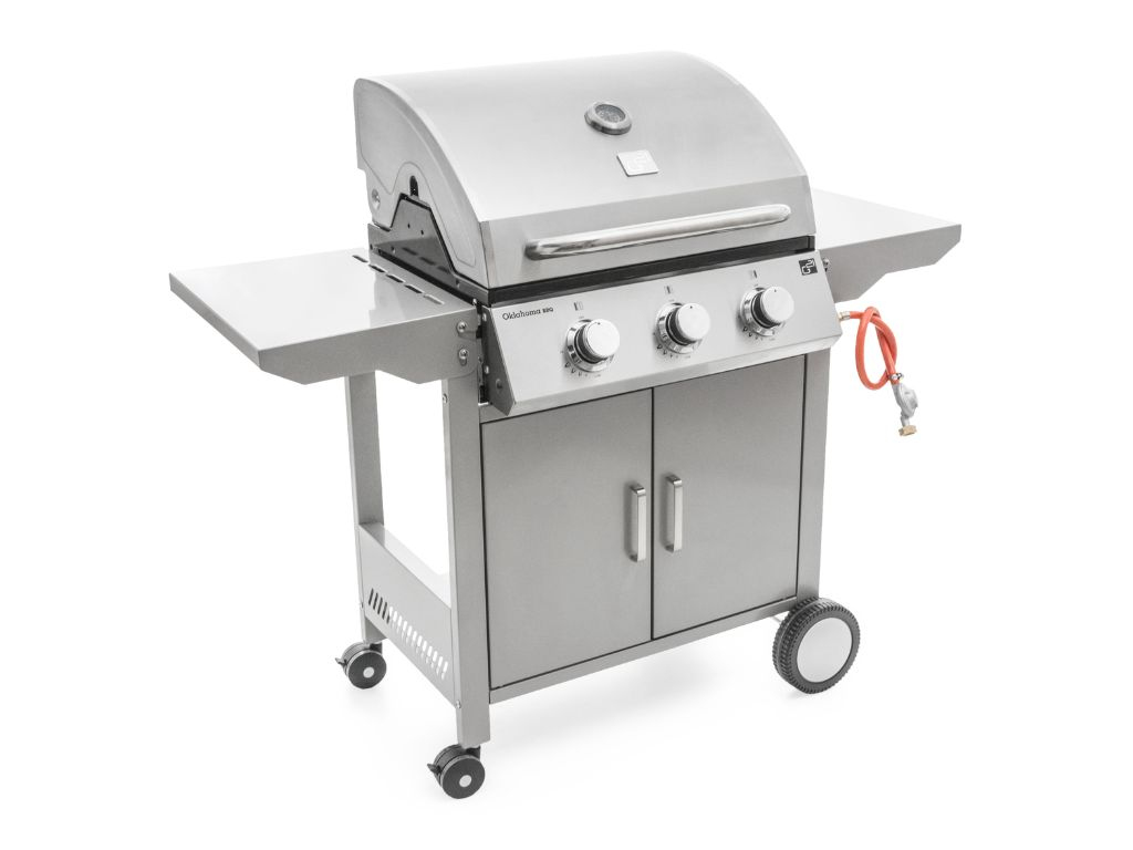 Gril plynový Oklahoma BBQ Premium Line, 3 horáky, G21