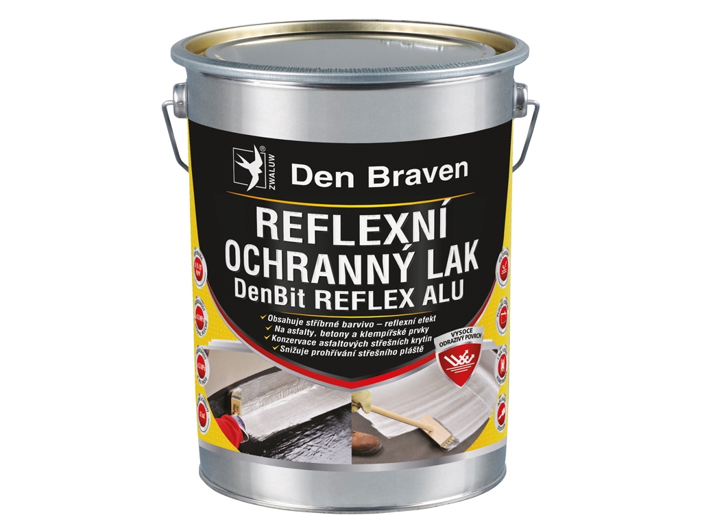 Lak ochranný reflexný REFLEX ALU, Den Braven