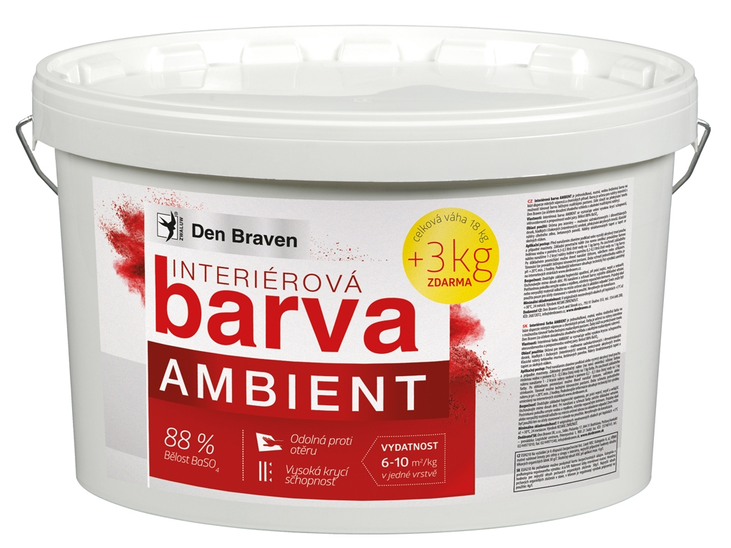 Farba interiérová, Den Braven