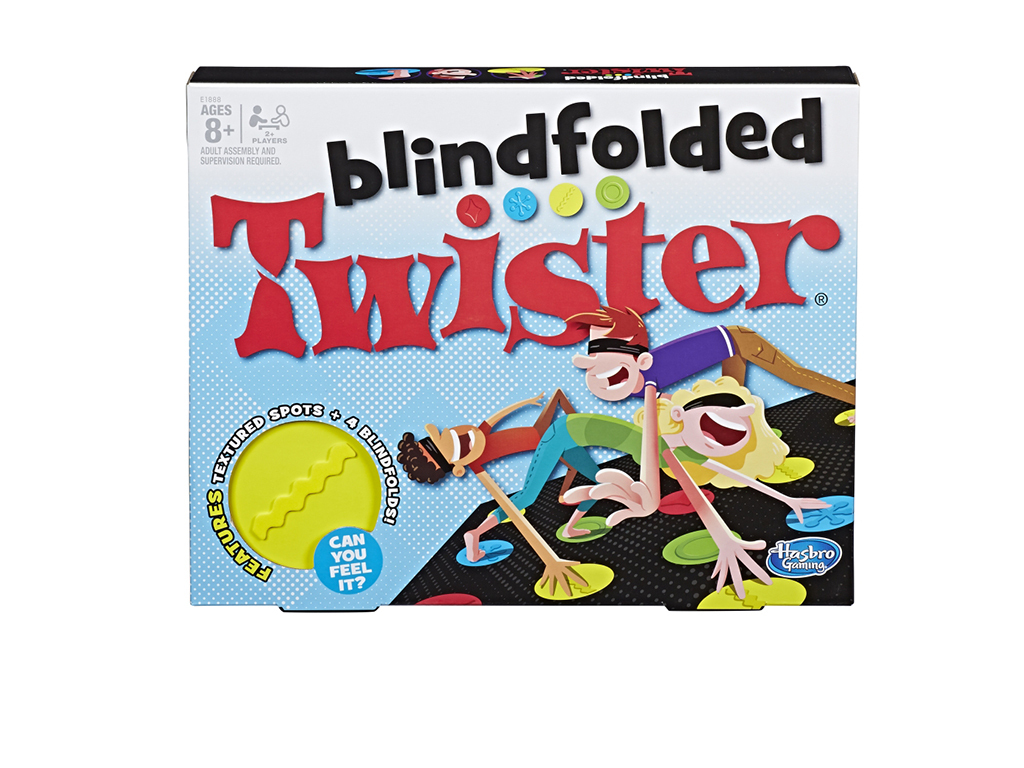 Spoločenská hra Twister naslepo