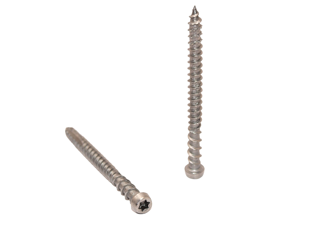 Skrutka terasová, TORX drážka, nerez A4
