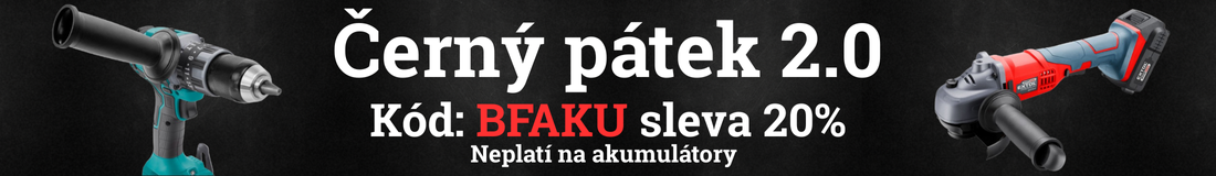 Černý pátek 2.0 - aku banner