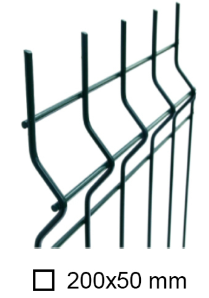 Schématický nákres panelu PILOFOR LIGHT s rozměry oka