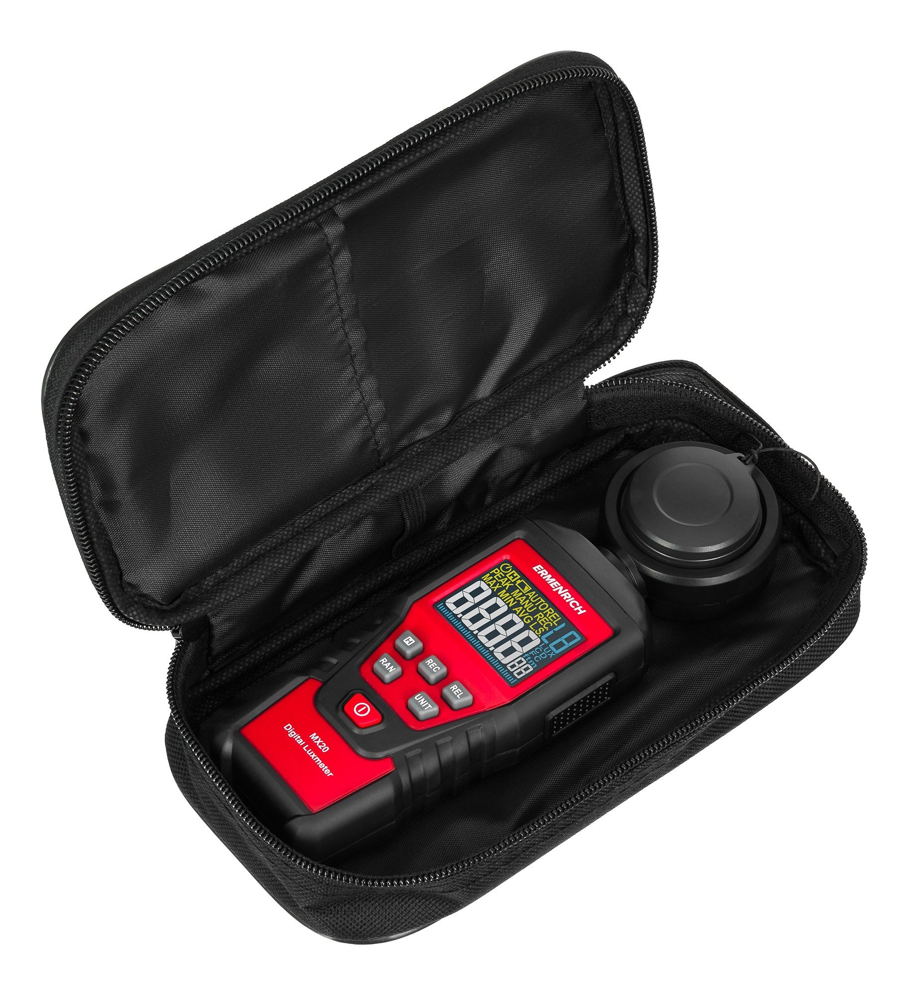 Digitální luxmetr Ermenrich Seek MX20