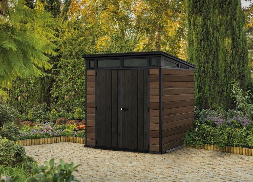 Keter Signature PENT 7x7 Walnut