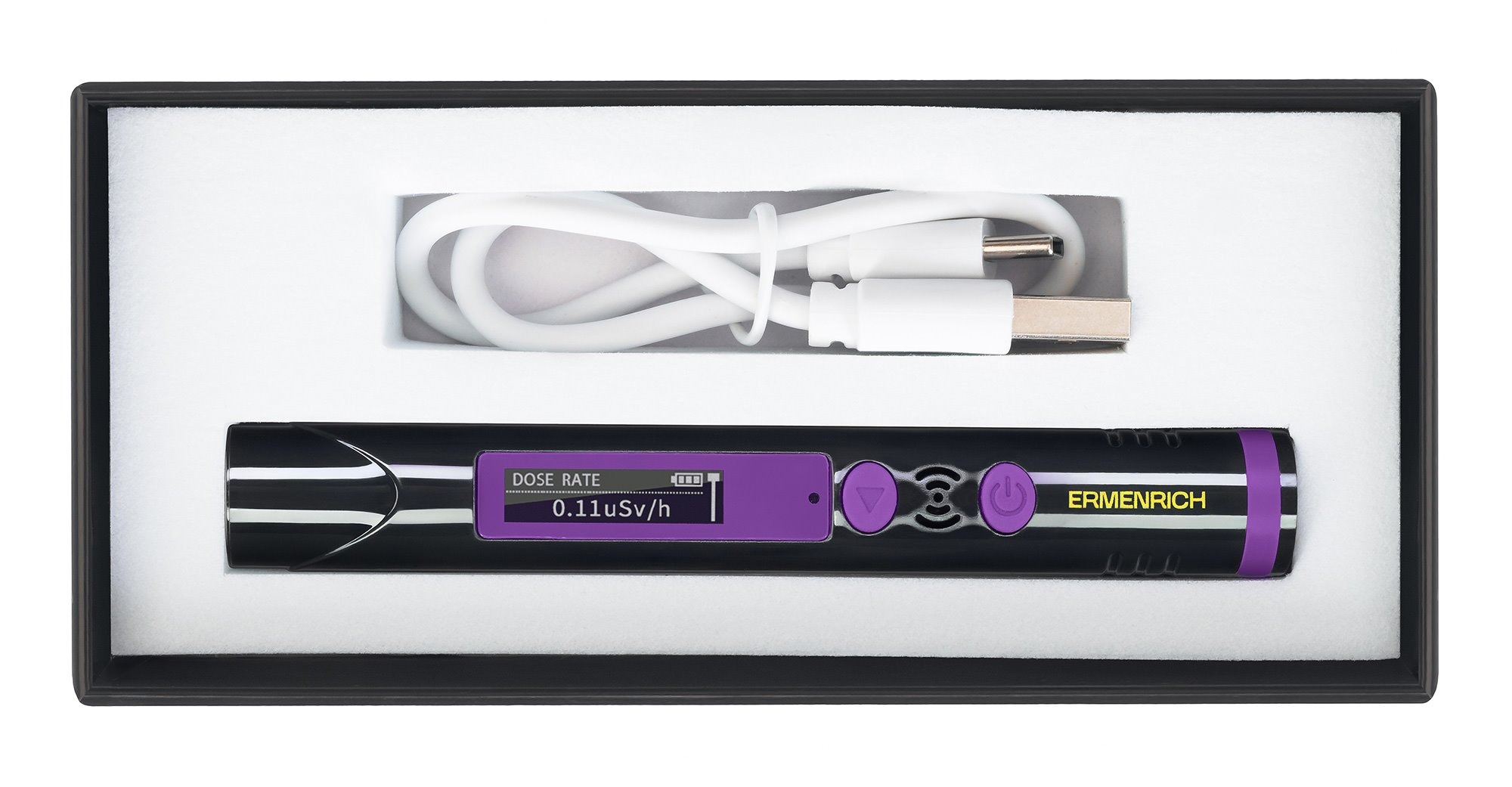Dozimetr Ermenrich Ping RD20 s OLED displejem