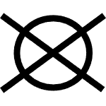 Chemické čištění zakázáno