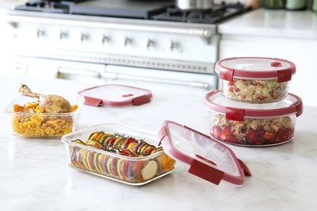 Skleněná dóza Curver Smart Cook 1,1 l Rectangular