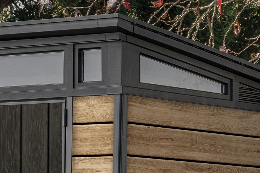 Zahradní domek Keter Signature PENT 11x7 Ashwood