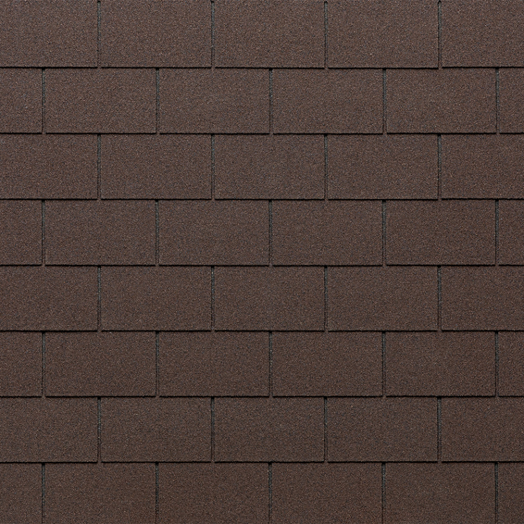 Asfaltový šindel ECO ROOF Traditional v odstínu Mixed Brown