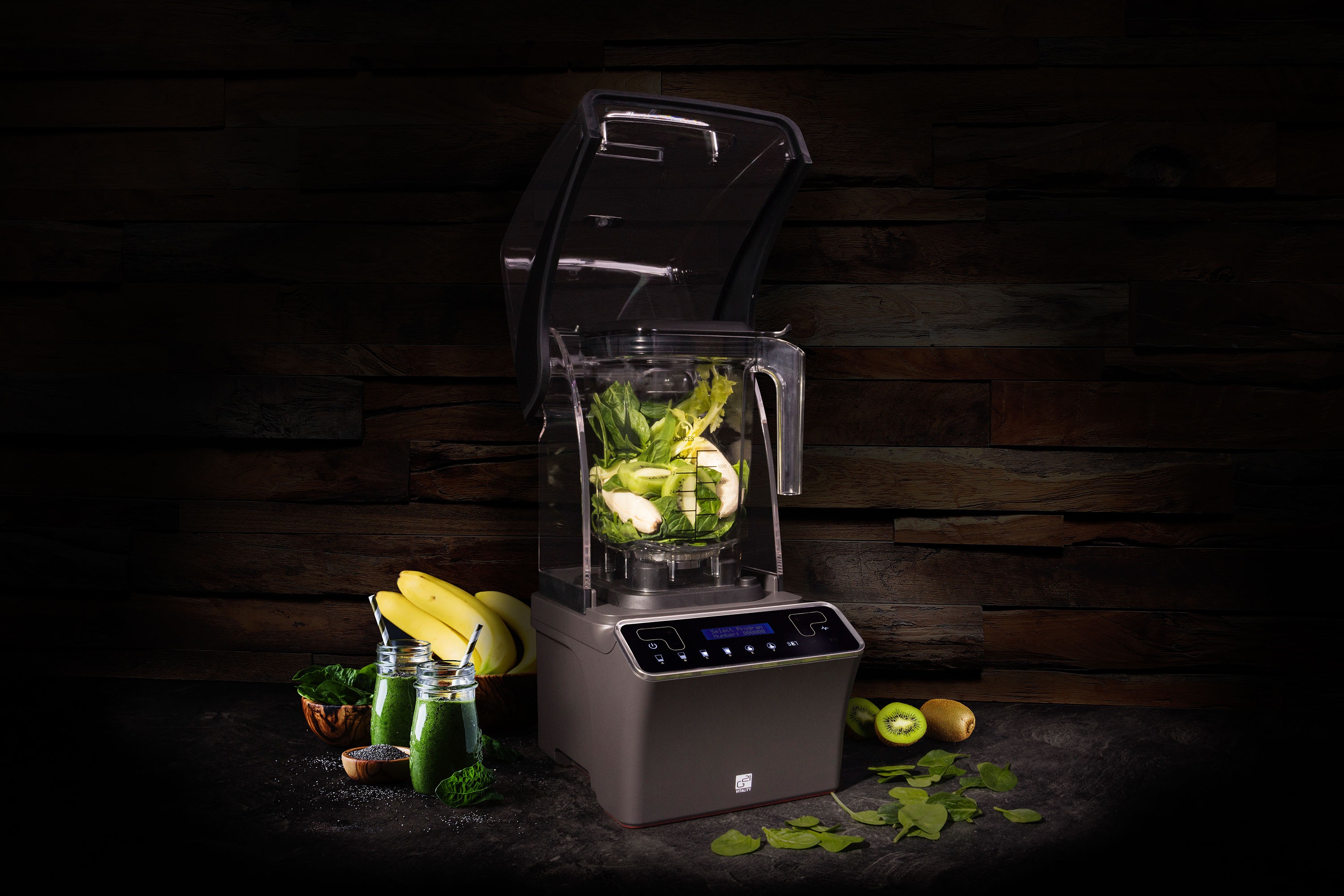 Mixér G21 Experience Graphite Black s odhlučňovacím krytem