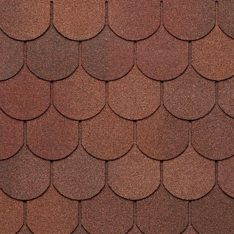 Asfaltový šindel TOP SHINGLE Traditional v odstínu Terracotta