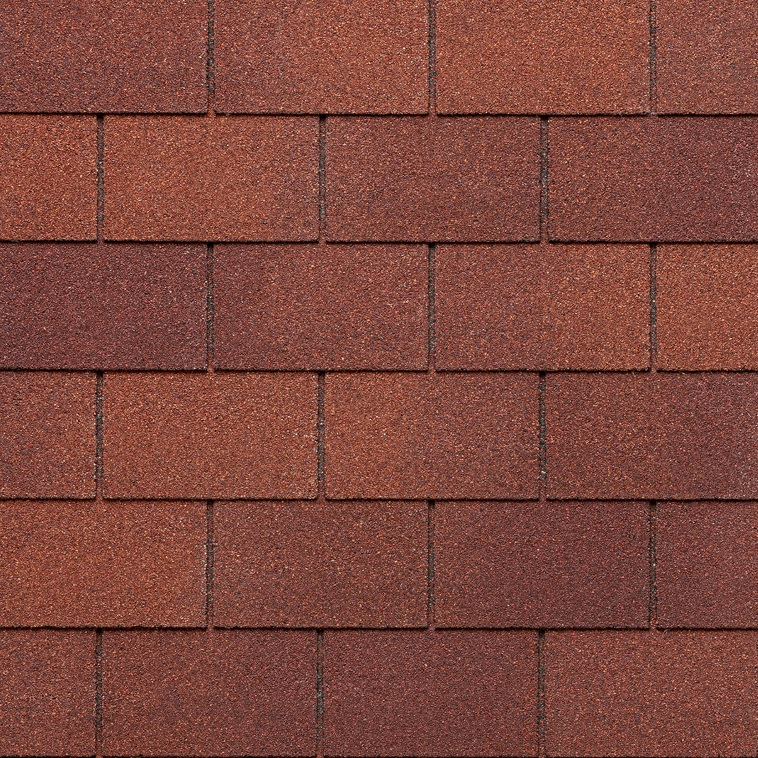 Asfaltový šindel TOP SHINGLE Rectangular v odstínu Shaded Red