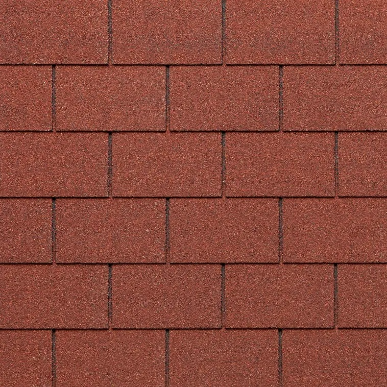 Asfaltový šindel TOP SHINGLE Rectangular v odstínu Red