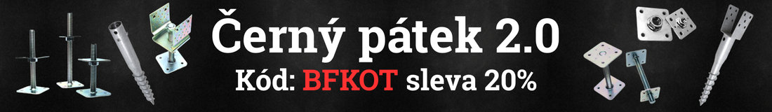 Černý pátek 2.0 - kotevní technika banner