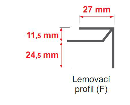 lemovací profil