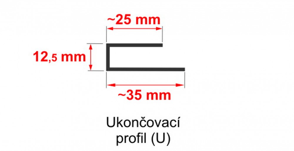 ukončovací profil U