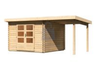 Domek zahradní s přístavkem, dřevěný, KARIBU BASTRUP 5