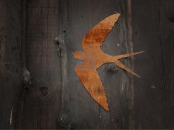 Dekorace zahradní VLAŠTOVKA V LETU, Corgarden