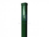 Sloupek plotový z jacklu 60x40, ZN+PVC, zelený
