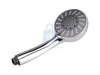 Hlavice sprchová chromová, 3 funkce, 100 mm, VIKING