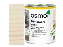 Vosk dekorační intenzivní bílý mat 3186, OSMO