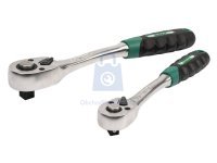 Ráčna oválná s gumovou rukojetí 36 zubů, HONITON