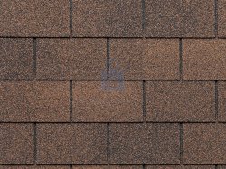 Šindel střešní, TOP SHINGLE RECTANGULAR, 434 SHADED BROWN, Tegola