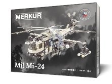 Merkur stavebnice - Vrtulník Mil Mi-24, 746 dílů