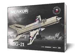 Merkur stavebnice - Stíhač Mig 21, 682 dílů