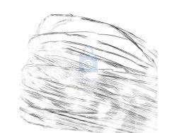 Řetěz vánoční nano LED, stříbrný, AA, vnitřní, studená bílá, časovač, EMOS