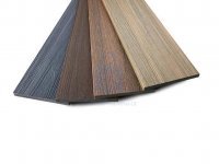 Plotovky dřevoplastové (WPC) Dřevoplus profi, s rovnou hlavou, 138 x 15 mm, různé barvy