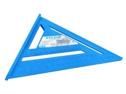Úhelník tesařský multifunkční plastový, XTLINE