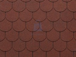 Šindel střešní, ECO ROOF Traditional, 013 MIXED RED, Tegola
