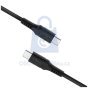Nabíjecí a datový Liquid silicone kabel FIXED s konektory USB-C/USB-C, 60W