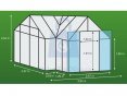 rozměry skleníku