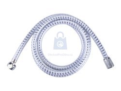 Hadice sprchová 180 cm, stříbrný pruh, VIKING