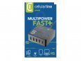 Síťová nabíječka Cellularline Multipower 5 Fast+