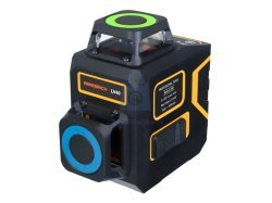 Křížový laser LV40 PRO (30 m), zelený paprsek / 2D 360° (8 čar), Ermenrich