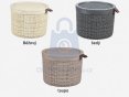Kulatý úložný box Jute, 2 l, Curver