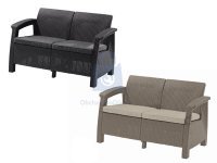 Zahradní dvousedačka Corfu love seat, Keter