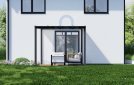 Pergola 3x3 m, antracit